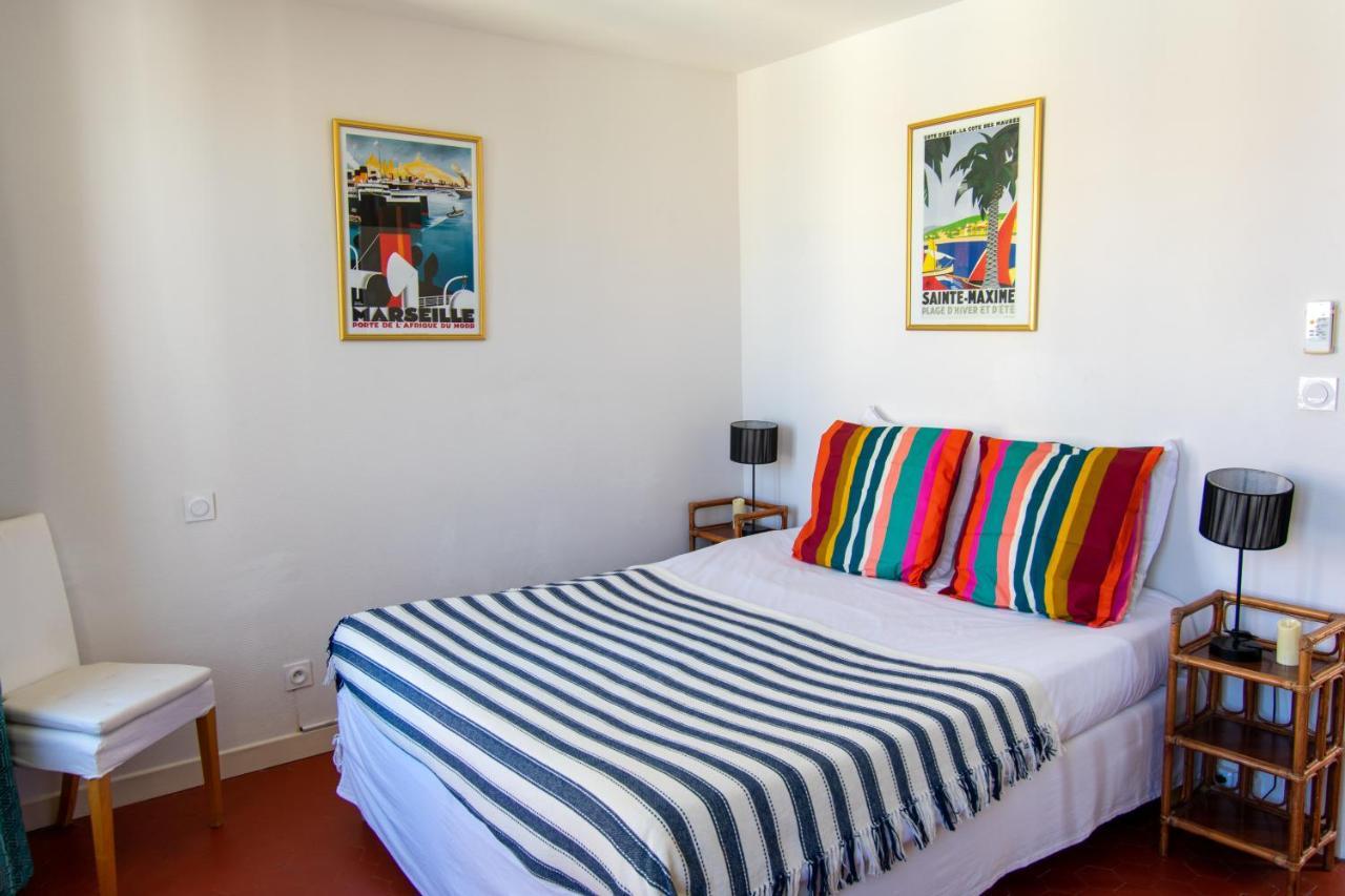 Balcon Filant, Vue 180, Store, Netflix, Clim ,Ascenseur, T2, Acces Avec Code Apartment Marseille Bagian luar foto