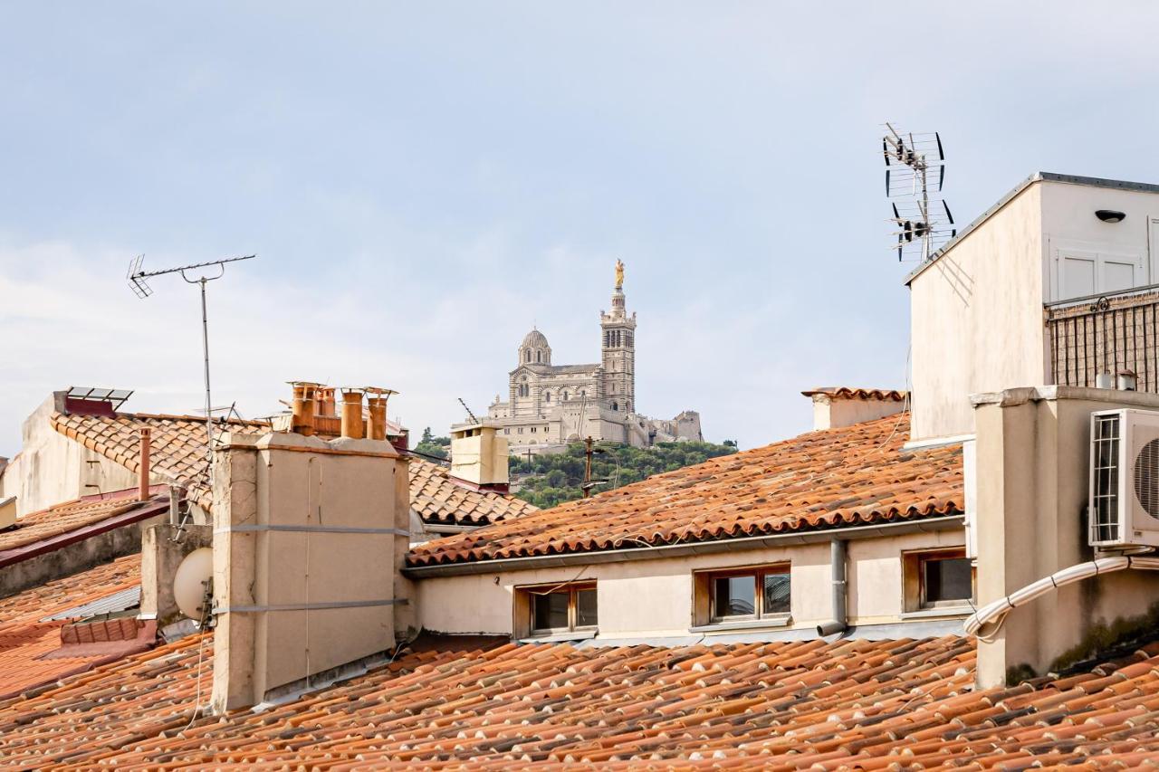 Balcon Filant, Vue 180, Store, Netflix, Clim ,Ascenseur, T2, Acces Avec Code Apartment Marseille Bagian luar foto