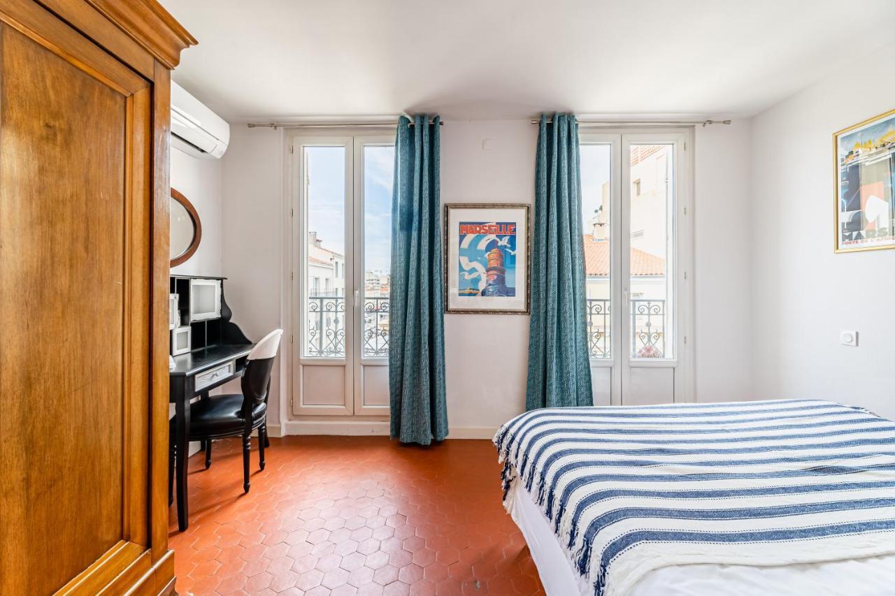 Balcon Filant, Vue 180, Store, Netflix, Clim ,Ascenseur, T2, Acces Avec Code Apartment Marseille Bagian luar foto