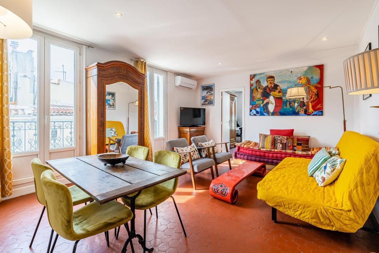 Balcon Filant, Vue 180, Store, Netflix, Clim ,Ascenseur, T2, Acces Avec Code Apartment Marseille Bagian luar foto